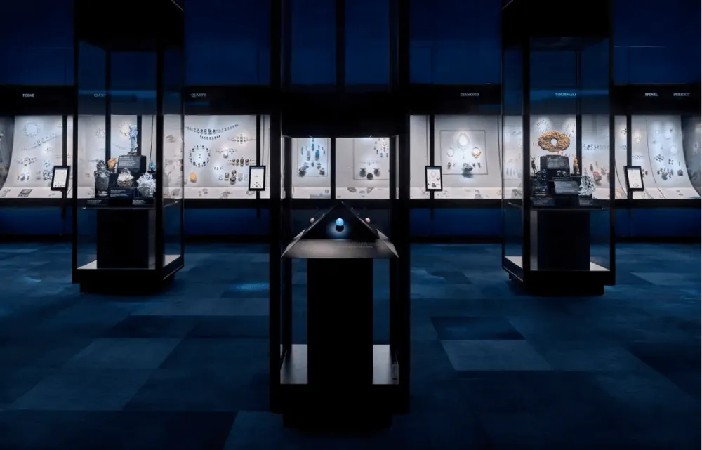 Site documentation — AMNH Gems and Minerals — View 3