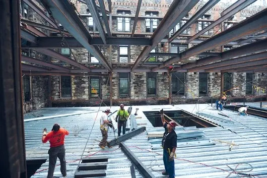 Site documentation — Fordham Hughes Hall — View 5